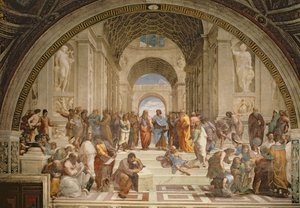 School of Athens, from the Stanza della Segnatura, 1510-11